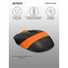 Мышь A4Tech Fstyler FM10 черный/оранжевый оптическая (1600dpi) USB (4but)